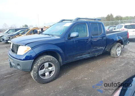 2007 Nissan Frontier Le из США, поврежденный, VIN 1N6AD09W77C465106